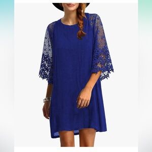 Half Sleeve Summer Tunic Dress